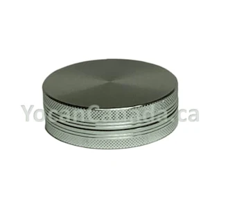 Yocan Canada - Yocan - Large Aluminum Grinder (2pc) Silver