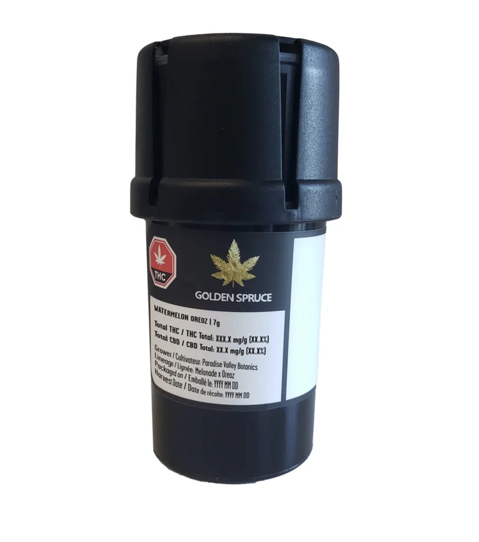Golden Spruce Cannabis - Golden Spruce - Watermelon Oreoz (7g) Main Image