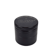 Grinders - 2" Raw Aluminum 4-piece Hammercraft (black)