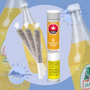 Pineapple Buds - PINEAPPLE SODA -  PINEAPPLE BUDS - 3X0.5G