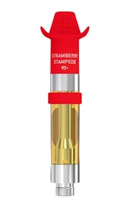 Wild West - Wild West 96+ Strawberry Stampede Liquid Diamonds 0.95g Vape Cartridge