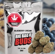 Blueberry Dream - Blueberry Kush X Blue Dream 28g Dried Flower