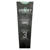 Jonny Chronic king Size cones 3 pack