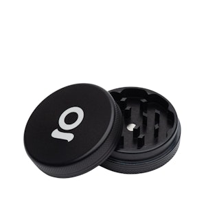 SMOKE ARSENAL - ONGROK 50MM 2PC MAGNETIC GRINDER - BLACK