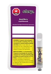 slerp - Slerp Quad Berry Liquid Diamond 1g Vape Cartridge