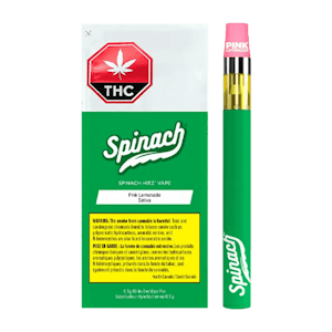 Spinach - Spinach HITZ Pink Lemonade 0.5g Disposable Vape Pen