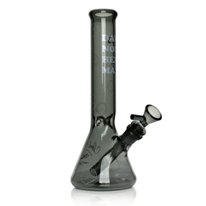 Cheech & Chong Glass  - Cheech & Chong Glass - Dave's Not Here, Man Beaker Base Water Pipe - 10"