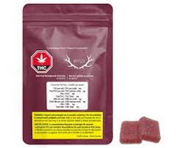 Wyld - Pomegranate 1:1 Hybrid Gummies