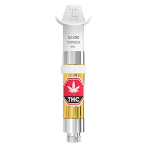 Wild West - Naked Cowboy Liquid Diamonds 0.95g Prefilled Vape Cartridge Wild West