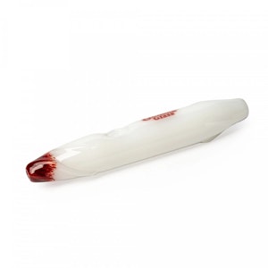 West Coast Gifts - Cheech & Chong Glass 6" White Labrador Hand Pipe