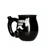 Moustache Stoner Dad Mug Pipe