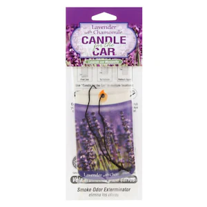 West Coast Gifts - Lavender with Chamomile Smoke Odor Car Hanger