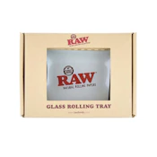 Raw Frosted Mini Glass Tray