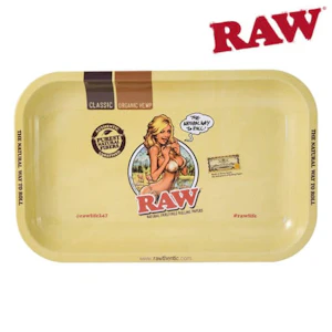 Smoke Aresenal  - RAW Girl Rolling Tray - Small