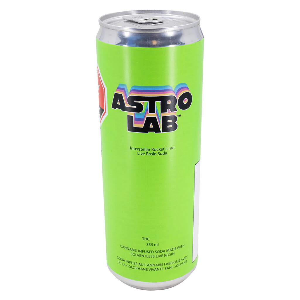 Astrolab - Interstellar Rocket Lime Live Rosin Soda 355ml Beverages Main Image