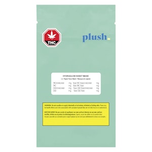 Plush - Hydraglow Sheet Mask 1 Pack Creams and Lotions