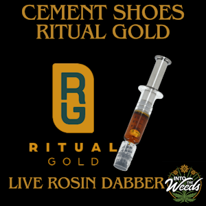 Ritual Greens - Cement Shoes Live Rosin Dabber - 1g