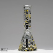 Castle Glassworks - 12 inch Kitty Beaker Bong