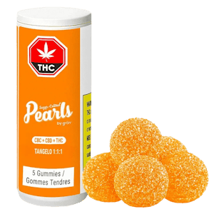 Pearls by gron - 5 X 3.5mg Tangelo 1:1:1 CBC:CBD:THC