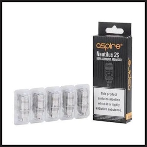 Valor Distributions - Regular Apsire Nautilus 2S Coils (5pk) Mesh 0.7ohm