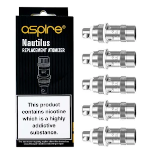 Valor Distributions - Regular Aspire Nautilus 2 Coils (5pk) 1.8