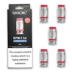 Valor Distributions - SMOK RPM3 REPLACEMENT COILS (5 PACK) MESHED 0.15OHM