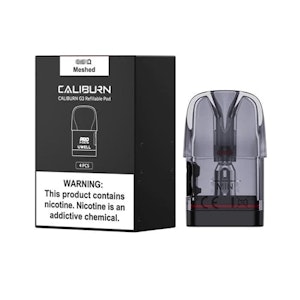 Valor Distributions - Uwell Caliburn G3 Replacement Pod (4pk) 0.6ohm