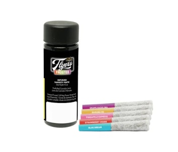 Claybourne - 5 x 0.5g FROSTED FLYERS INFUSED VARIETY PACK