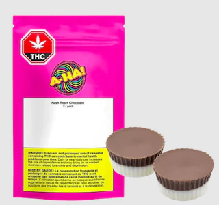 A-Ha! - Hash Rosin (Forbidden Fruit) Chocolate | 2-Pack