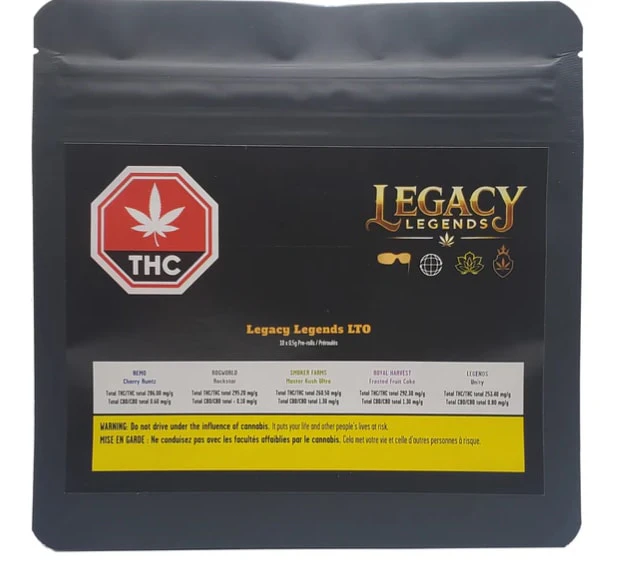 Legacy Legends - LEGACY LEGENDS VARIETY PACK PRE-ROLLS LTO - 5 Main Image