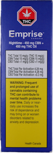 Emprise - Emprise - Nighttime Oil 30x15:15 | 450mg THC : 450mg CBN