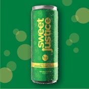 (Sweet Justice) Lemonade Ginger Ale (10 THC + 10 CBG) 355ml Soda