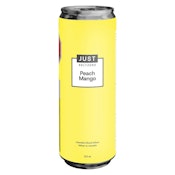 JUST Seltzers Peach Mango Seltzer THC 355 ml Sparkling Beverage