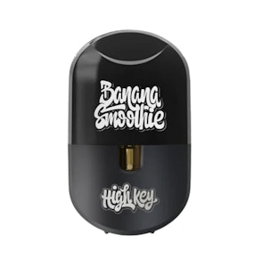 HIGH KEY - Banana Smoothie Live Resin Liquid Diamond Disposable - 1g