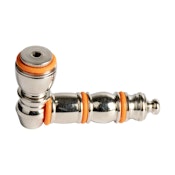 HAPPY NICKEL METAL PIPE - ORANGE