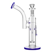 12.5" Legendary Straight Style Bubbler (Purple)