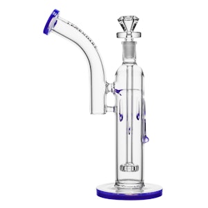 Legendary - 12.5" Legendary Straight Style Bubbler (Purple)