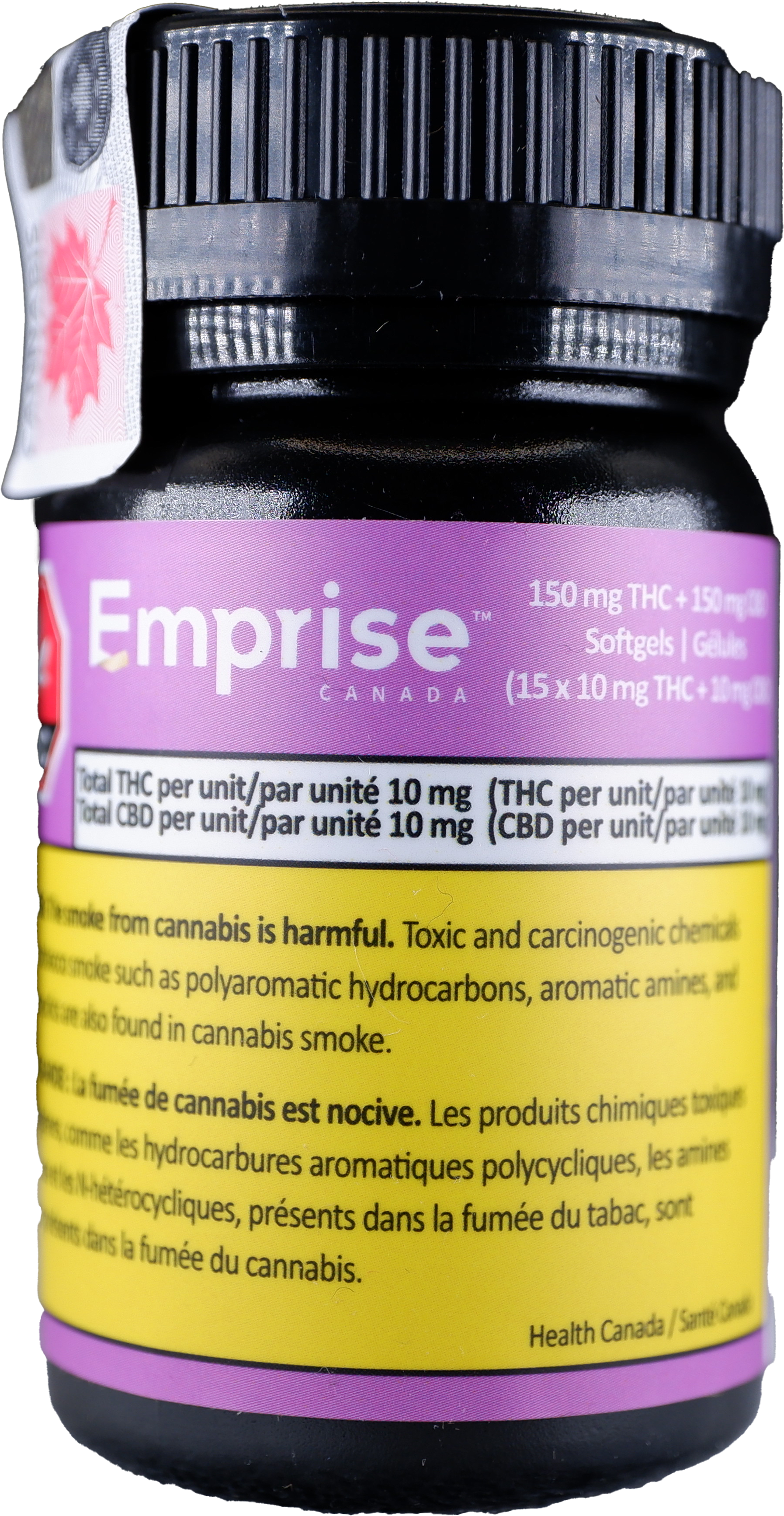 Emprise - THC:CBD Softgels 15x10:10 | 150mg THC : 150mg CBD