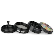Pulsar 2.5" Hemp Mandala Artist Series 4pc Metal Grinder