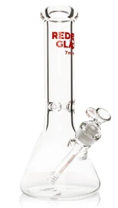 Red Eye Glass - #REG182 - Red Eye Glass 12" 7mm Beaker Bong