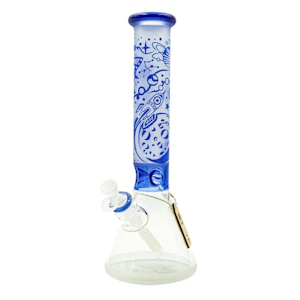 Cheech - 14" Cheech Spaceship Sandblast Beaker