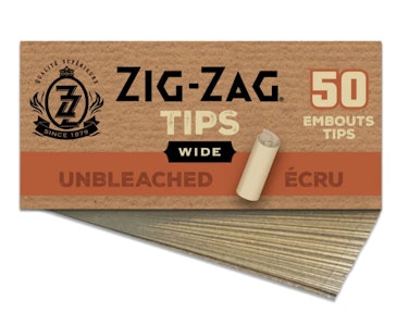 Turning Point Brands  - Zig Zag Unbleached Wide Tips