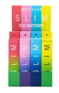 West Coast Gifts  - Stache Slim Battery Faded