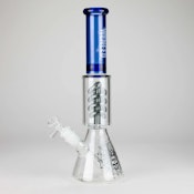 WENEED | 12" SpiralFlow Glass Bong Blue