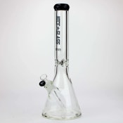 NG | 16 inch 9mm Flat Mouth Beaker - Black