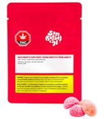 Sour Cherry & Peach Live Resin Gummies | 4 Pack