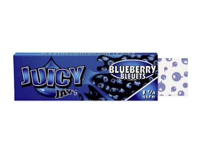 West Coast Gifts - Juicy Jays 1 1/4 Rolling Papers - Blueberry