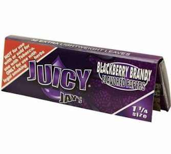 West Coast Gifts - Juicy Jays 1 1/4 Rolling Papers - Blackberry