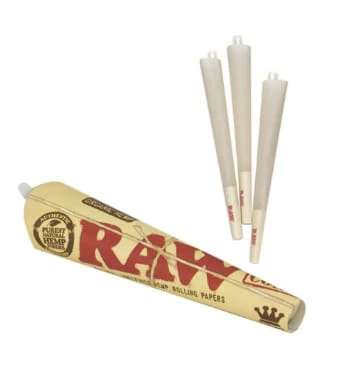 SMOKE ARSENAL - Raw Cones - Organic King Size Organic  - 3 pack Main Image