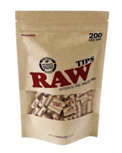 HBI - Raw Pre Rolled Tips Bag - 200